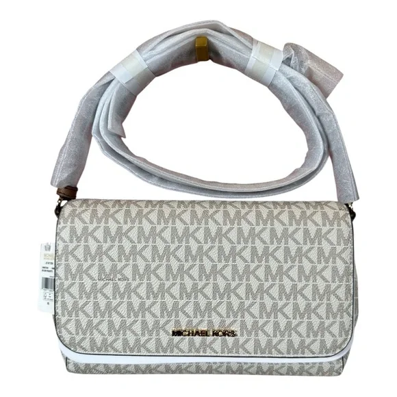 MICHAEL Michael Kors NWT Jet Set Convertible Pouchette Crossbody - Picture 13 of 13